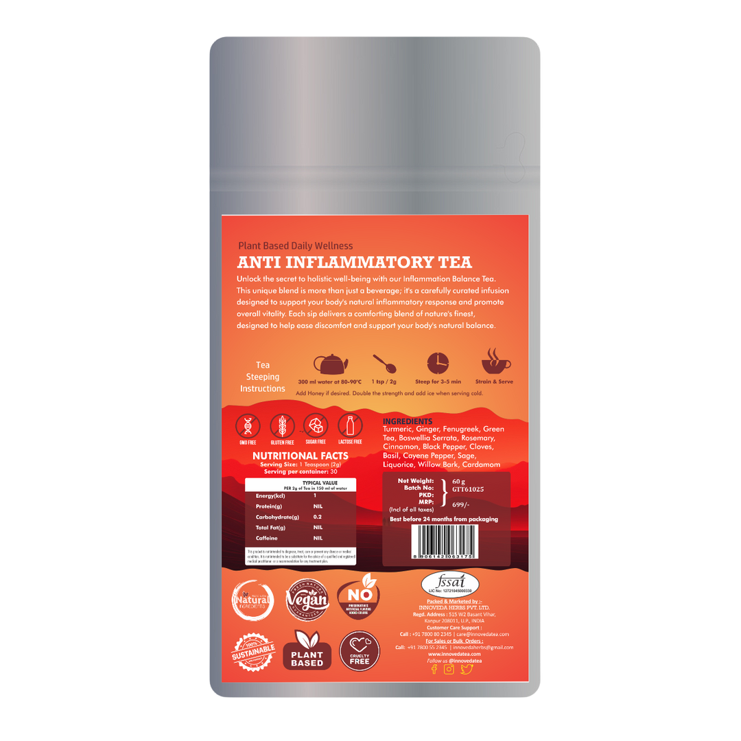 Anti Inflammation Infusion (30 Tea Cups) 60 Grams