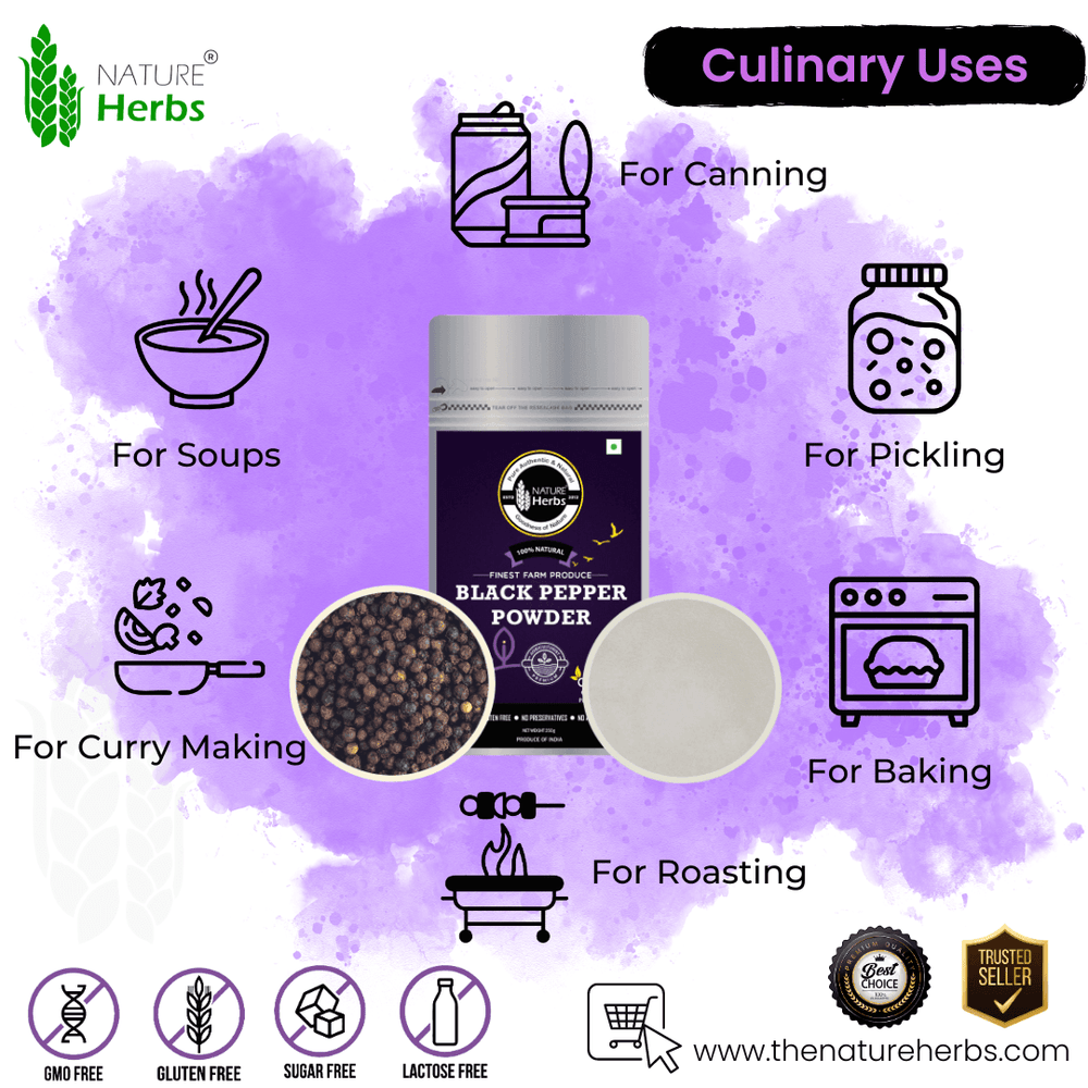 Black Pepper Powder Kali Mirch - INNOVEDA