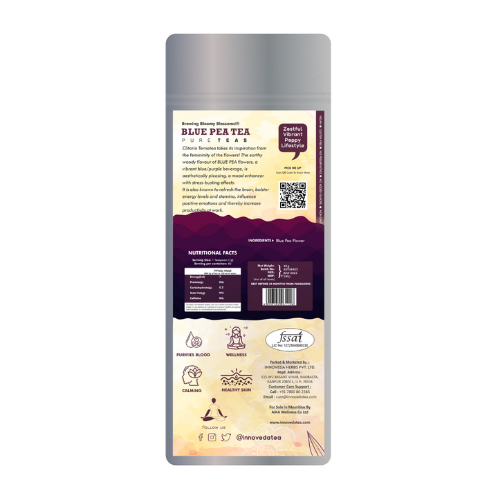 Blue Pea Tea (50 Tea Cups) 40 Grams