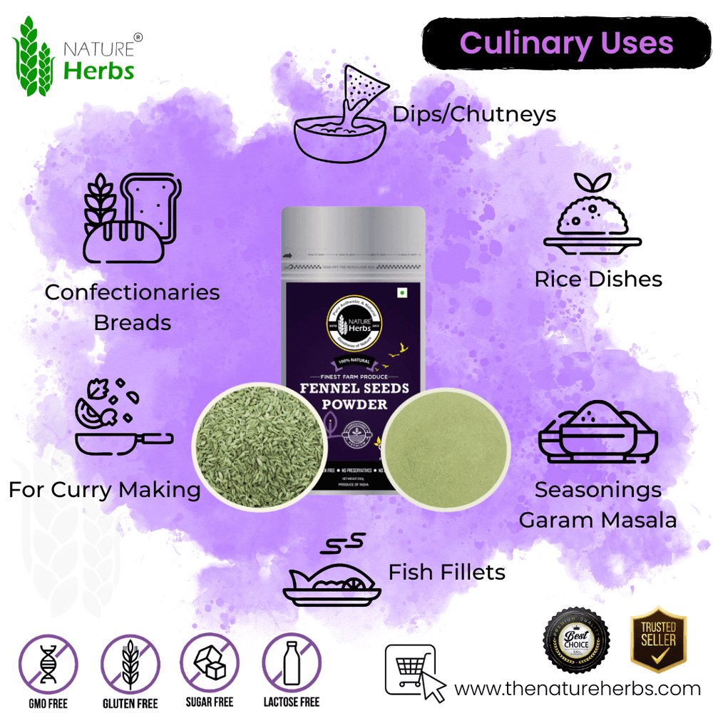 Fennel Seeds Powder Saunf - INNOVEDA