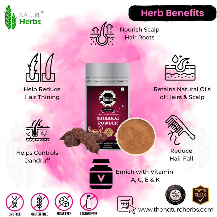 Shikakai Powder - INNOVEDA