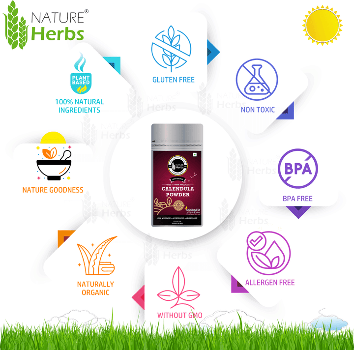 Calendula Powder For Skin Health - INNOVEDA