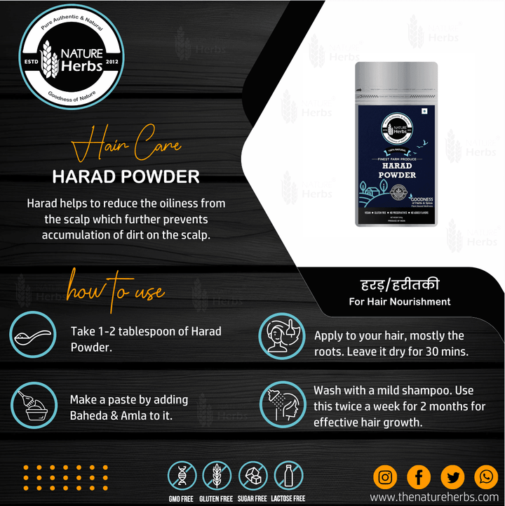 Harad Powder Haritaki Churna - INNOVEDA