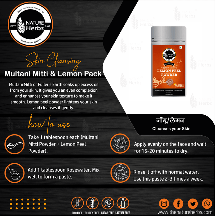 Lemon Peel Powder Citrus Lemon - INNOVEDA