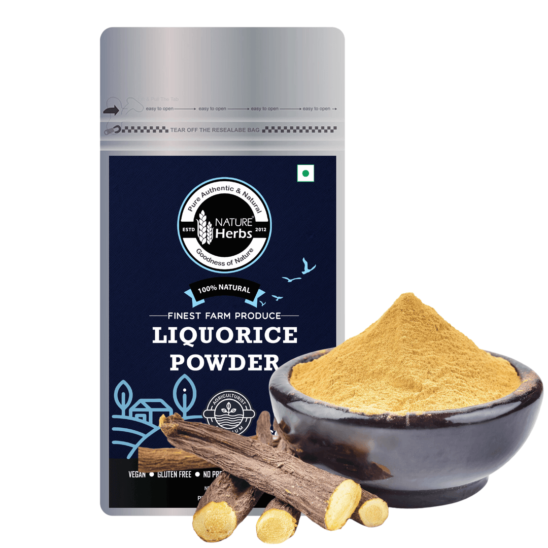 Licorice Mulethi Powder Yastimadhu - INNOVEDA