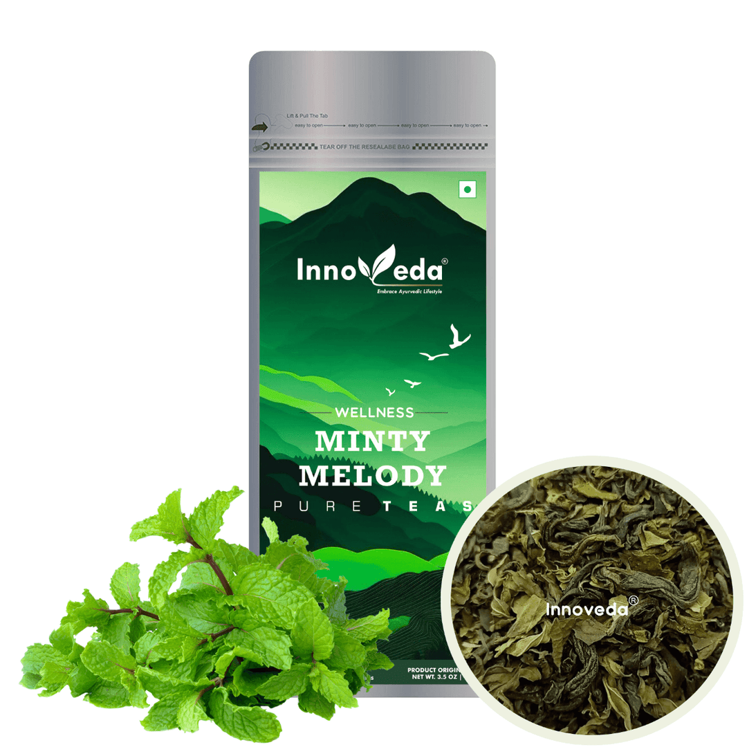Minty Melody Tea (50 Tea Cups) 100 Grams - INNOVEDA