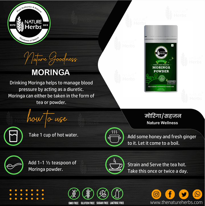 Moringa Leaves Drumstick Shigru - INNOVEDA