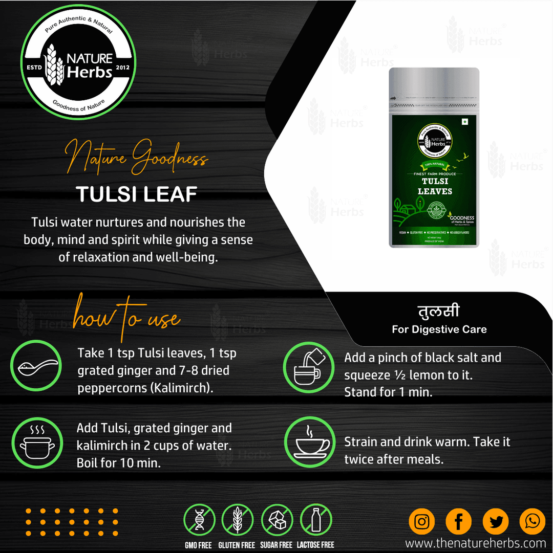 Tulsi Leaves - INNOVEDA
