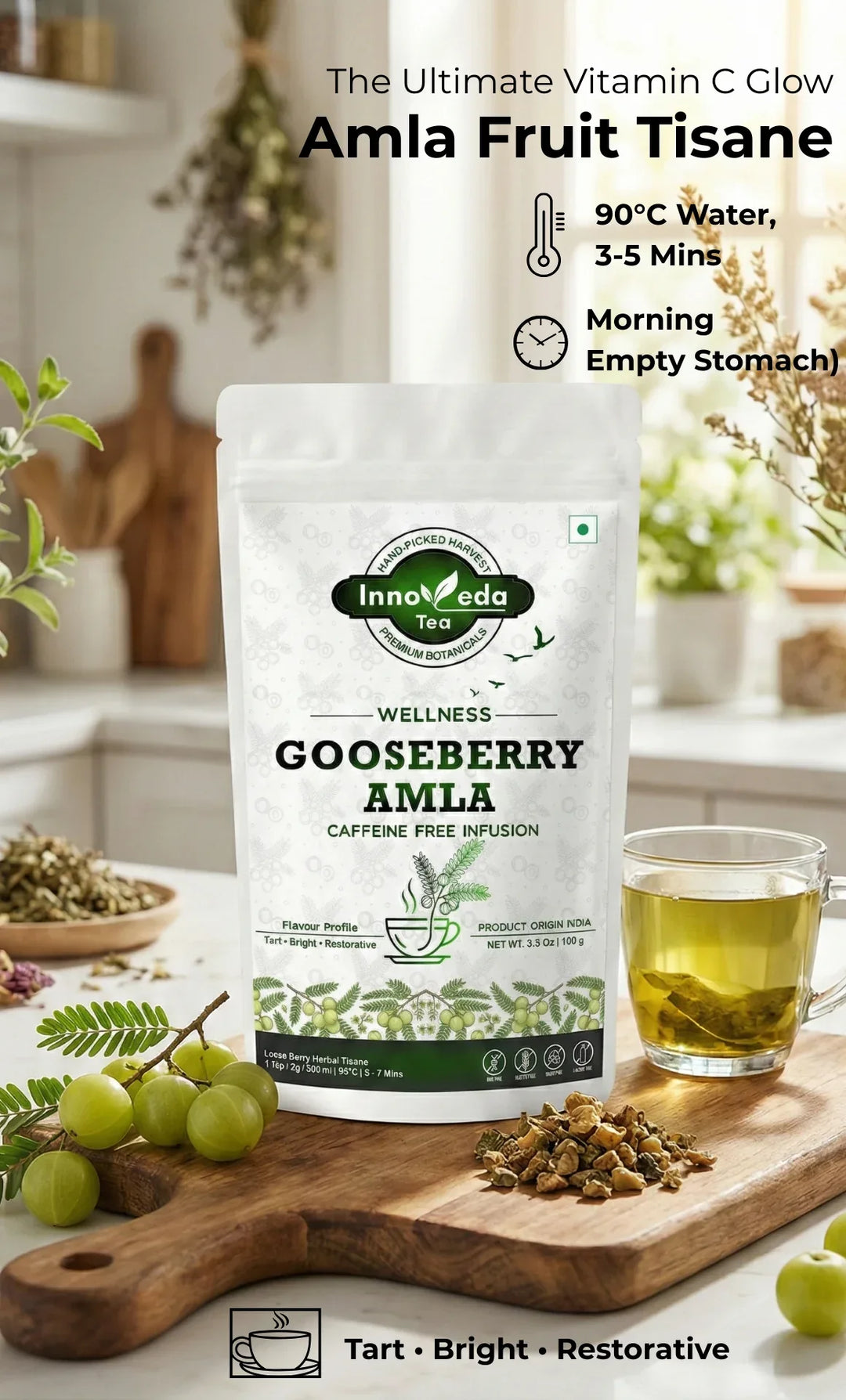 Gooseberry Amla Infusion 100 Grams - INNOVEDA