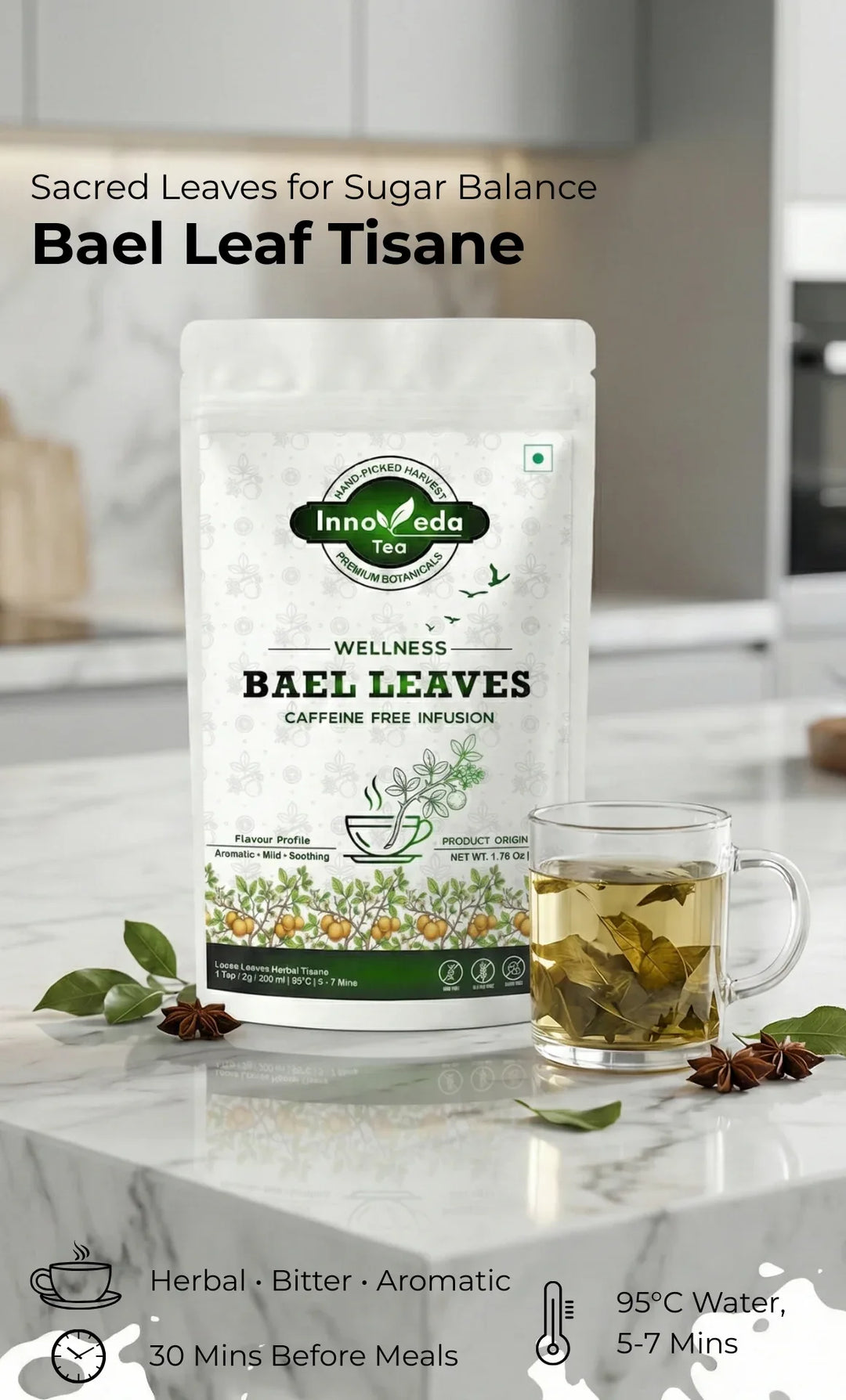 Bael Leaf Infusion 50 Grams - INNOVEDA