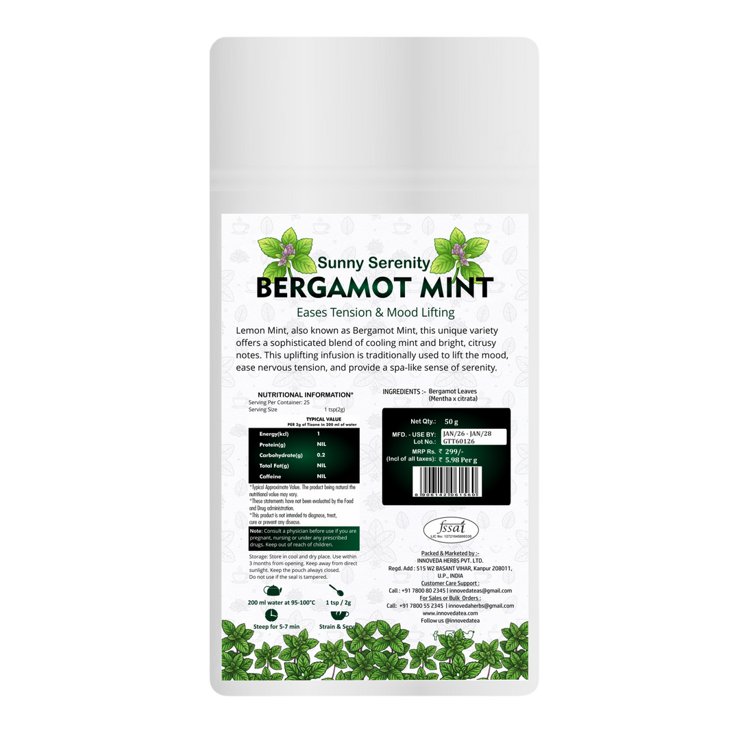 Bergamot Mint Infusion 50 grams