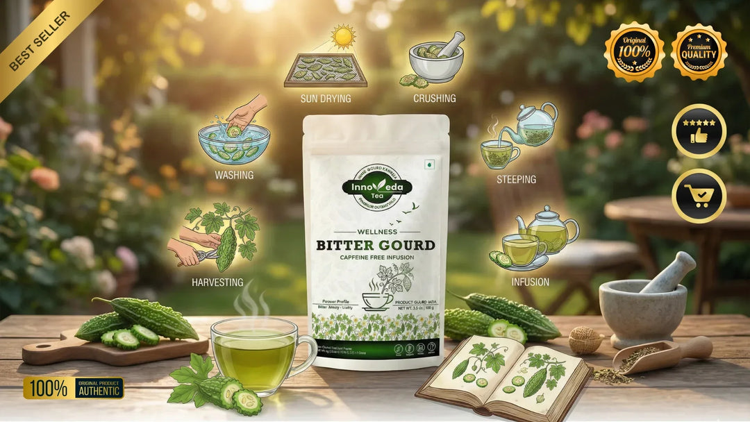 Bitter Gourd 100 grams - INNOVEDA