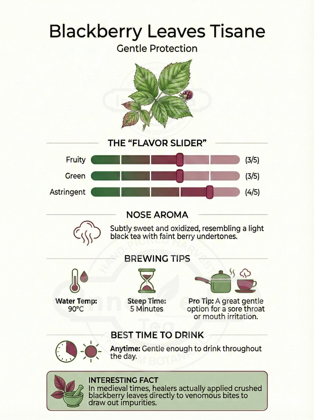 Blackberry Leaf Infusion 50 grams
