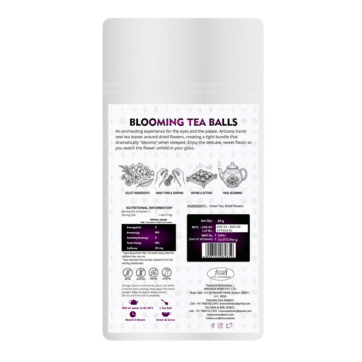 Blooming Tea Ball 40 Grams