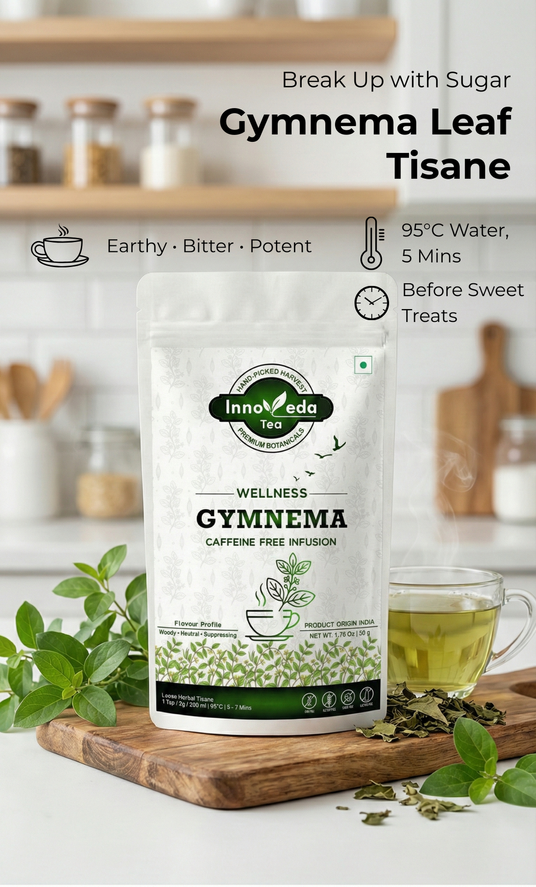 Thé Gymnema Gurmar pour les envies de sucre 