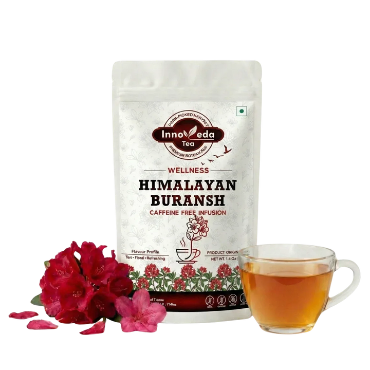Himalayan Buransh Flower Tisane 40 Grams - INNOVEDA