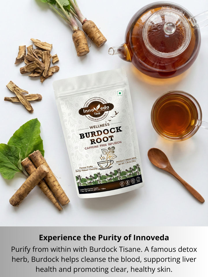 Thé détox à la bardane