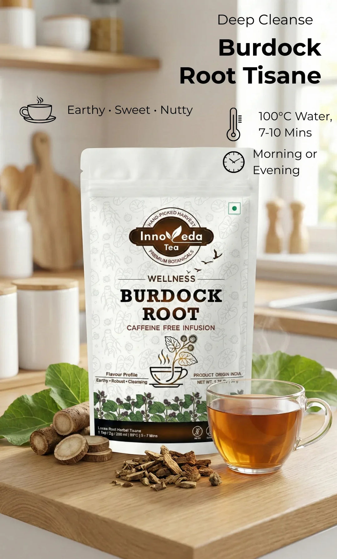 Burdock Root Infusion 50 Grams - INNOVEDA