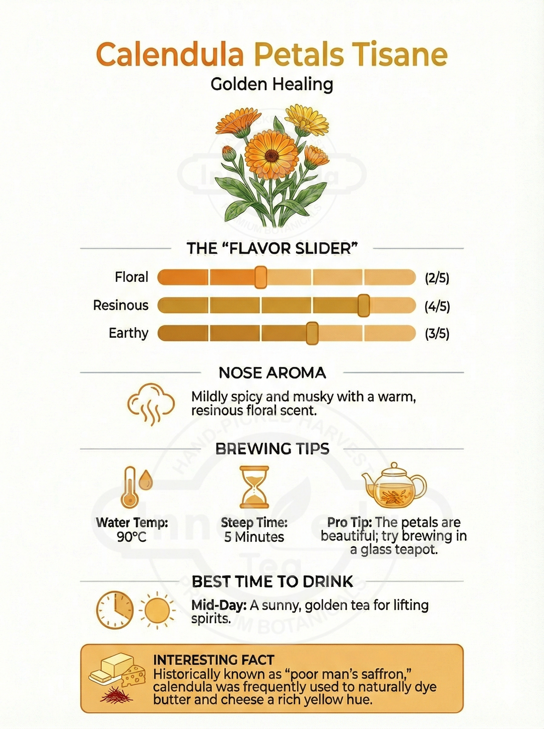 Calendula-Hautnährstofftee