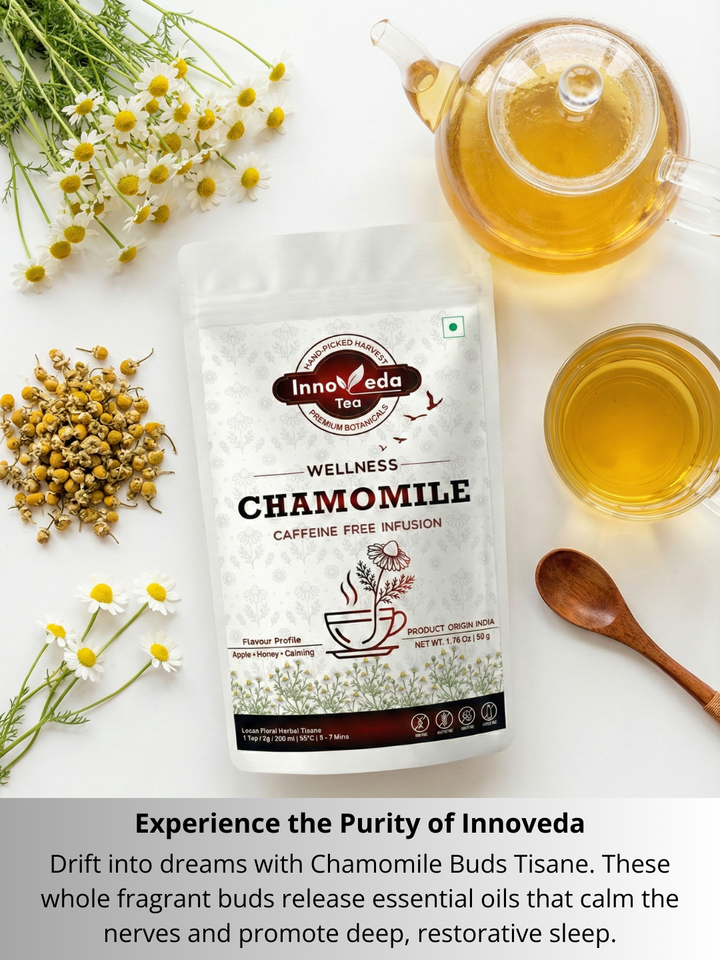 Thé aux bourgeons de camomille