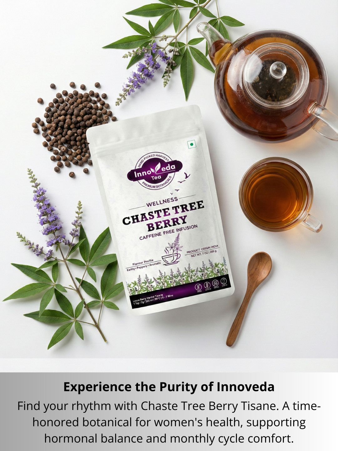 Baie chaste pour la santé féminine