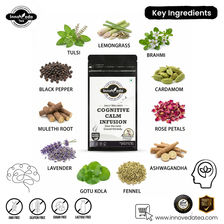 Cognitive Calm Tea (30 Tea Cups) 60 Grams