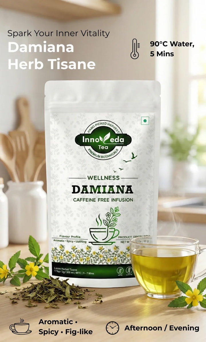 Damiana Infusion 50 Grams - INNOVEDA