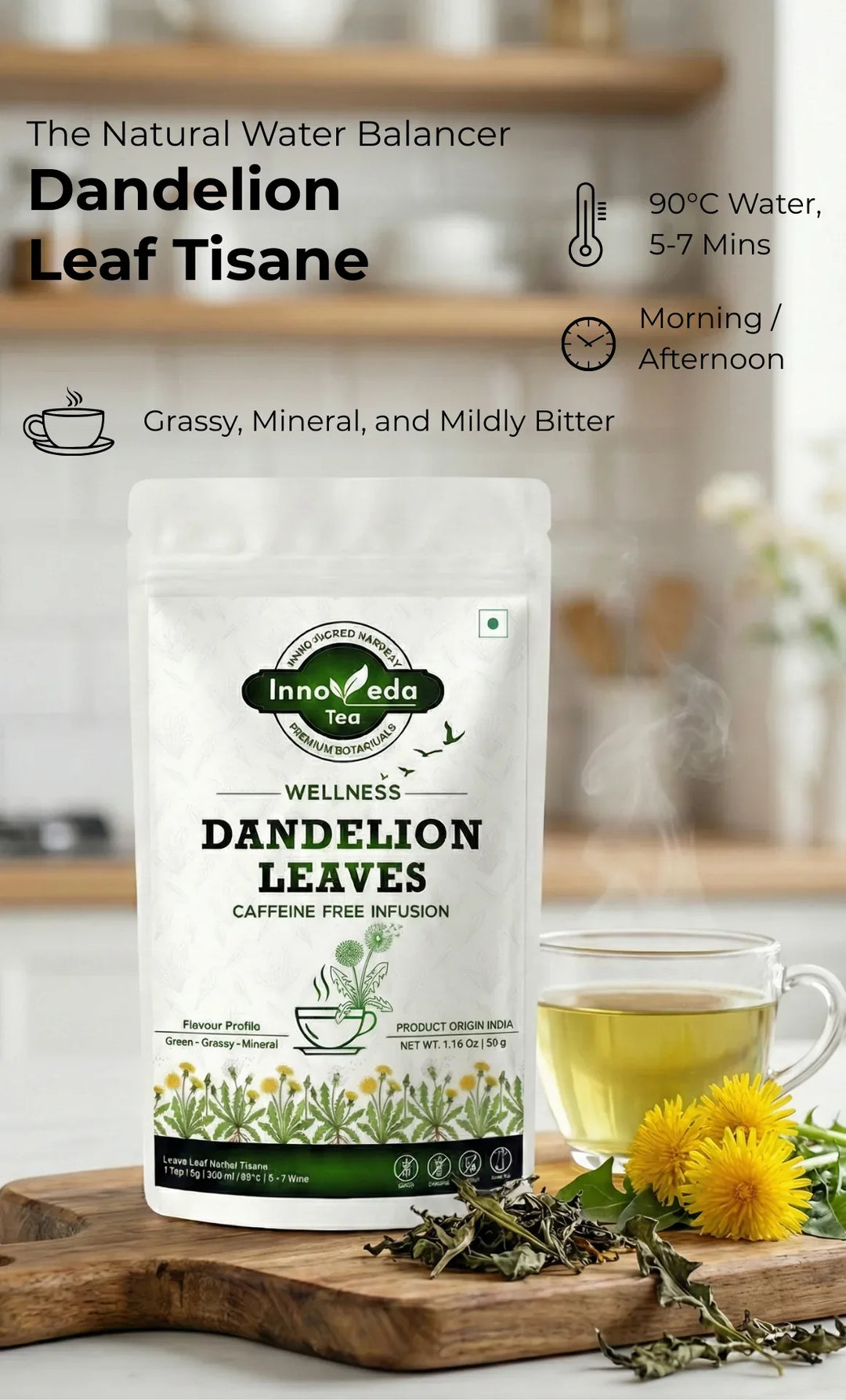 Dandelion Leaf Infusion 50 grams - INNOVEDA