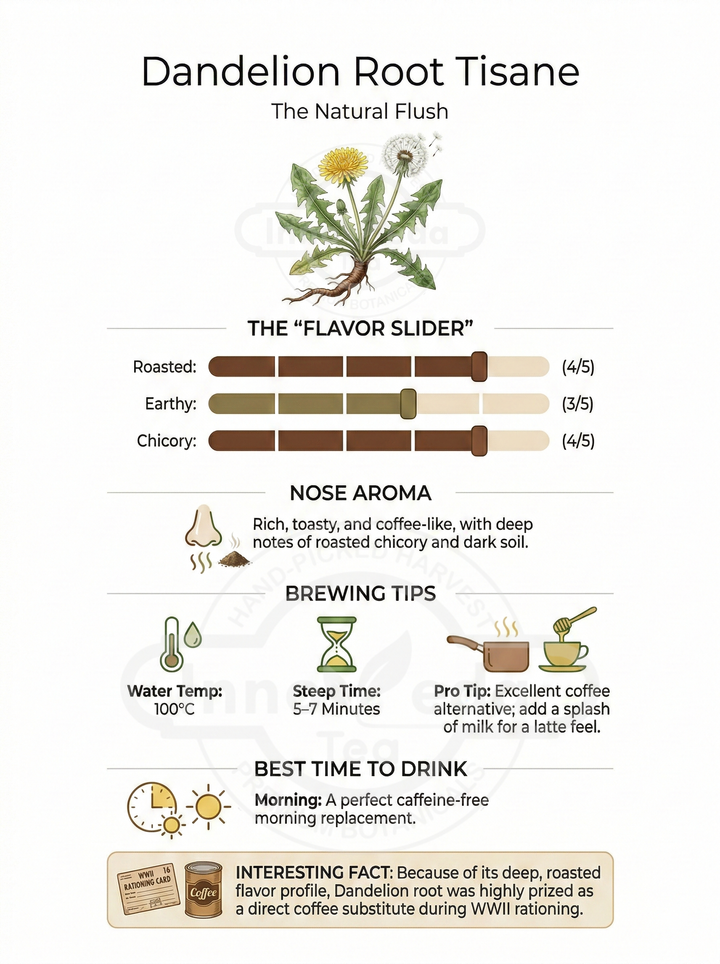 Reiner Löwenzahnwurzeltee