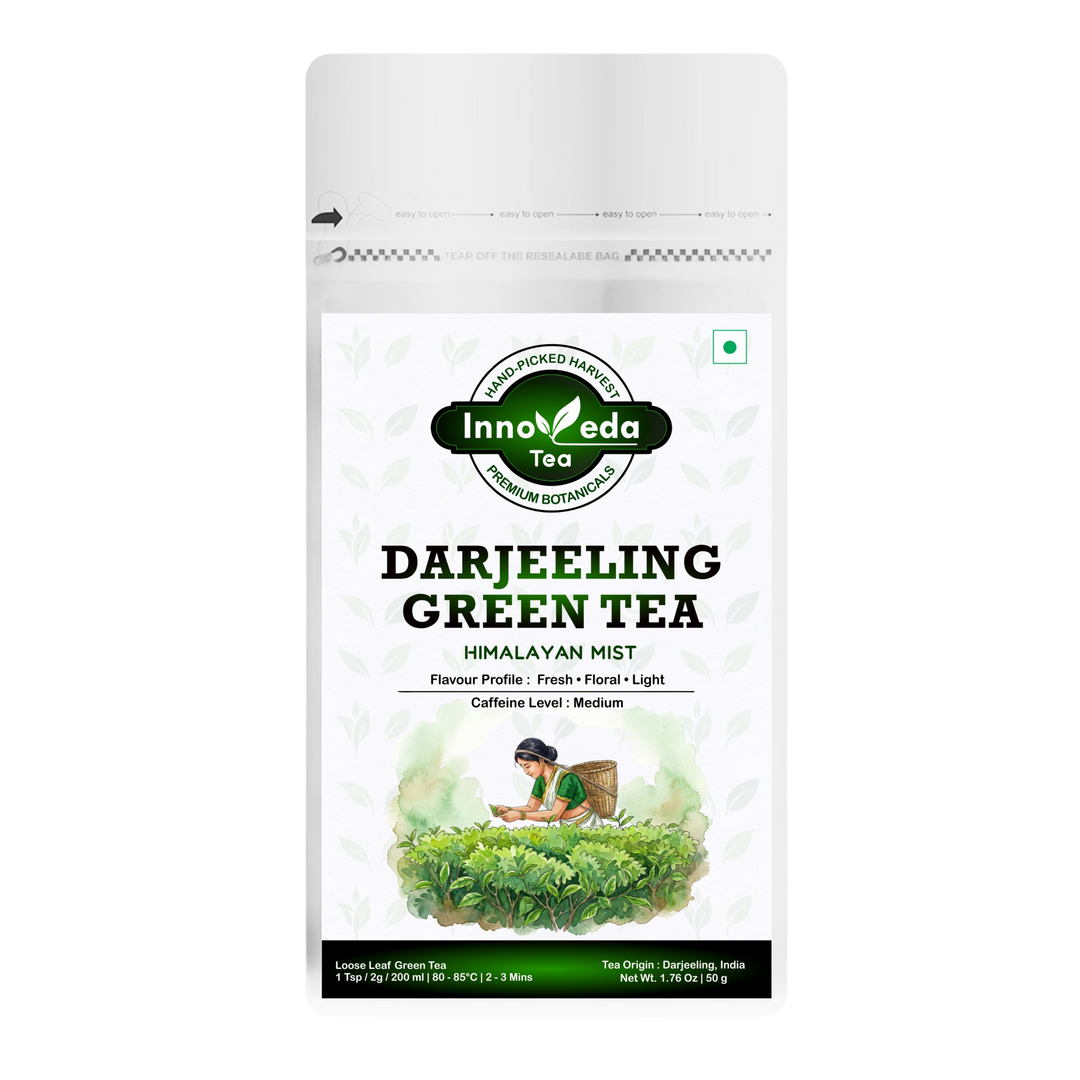 Grüner Darjeeling-Tee