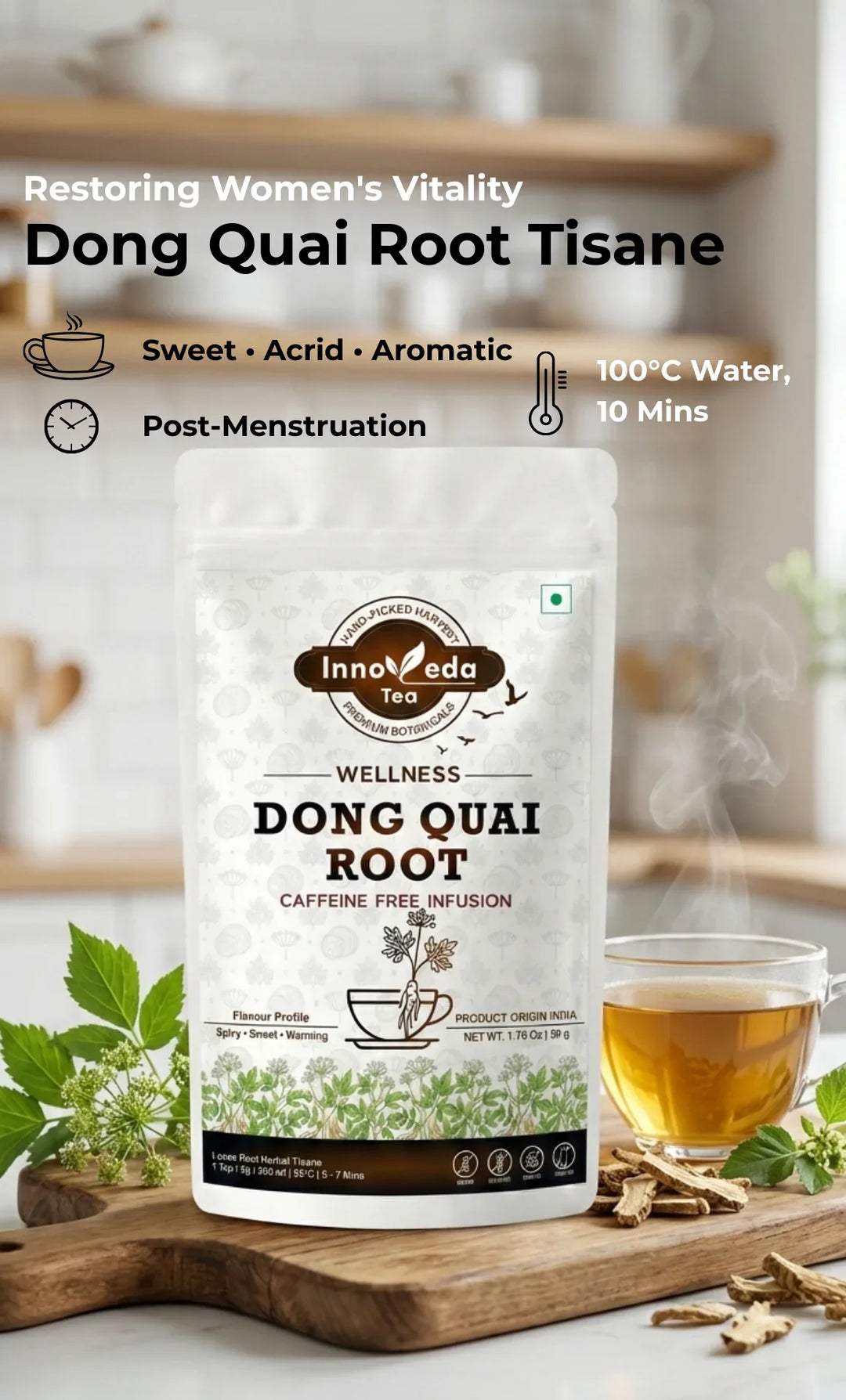 Dong Quai Root Infusion 50 Grams - INNOVEDA