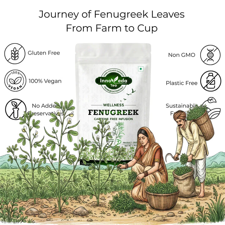 Fenugreek Leaf Infusion 50 Grams - INNOVEDA