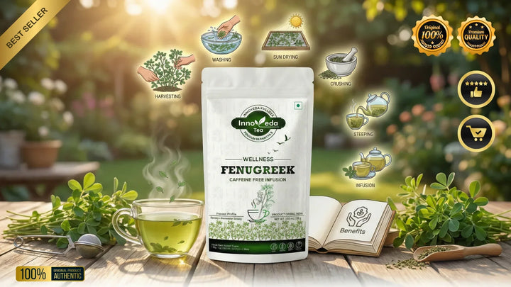 Fenugreek Leaf Infusion 50 Grams - INNOVEDA