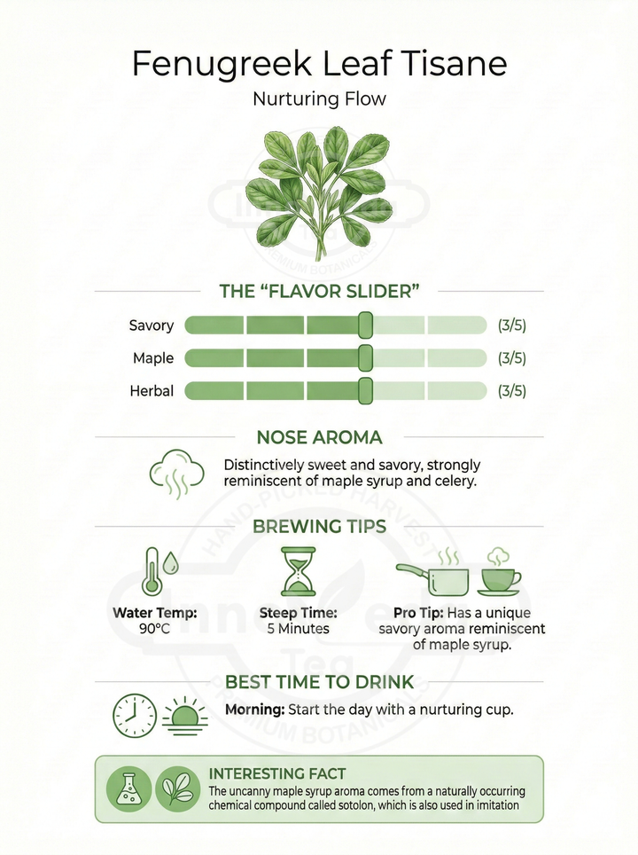 Thé aux feuilles de fenugrec pour maman qui allaite