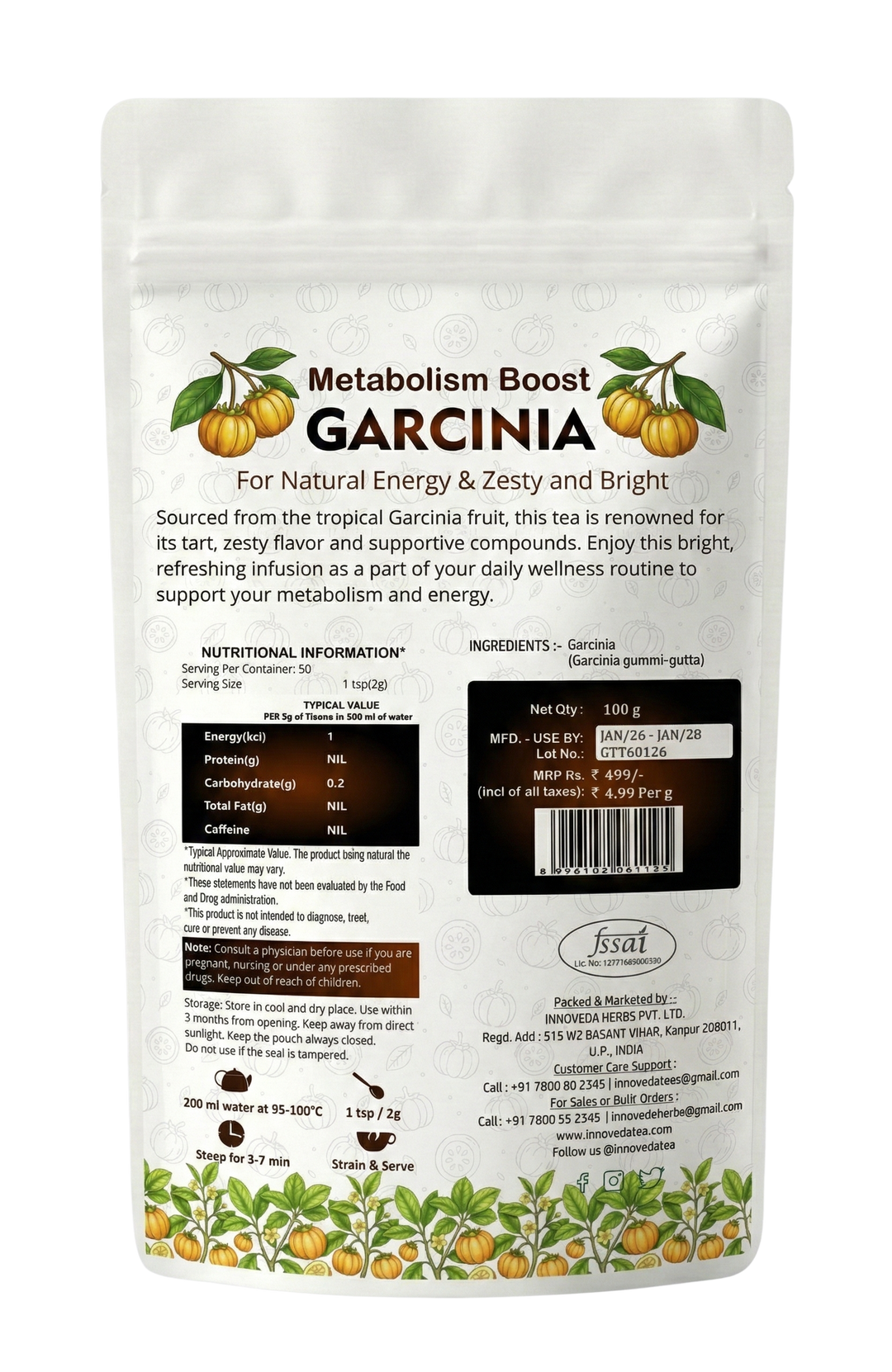 Garcinia Cambogia-Tee für die Keto-Diät