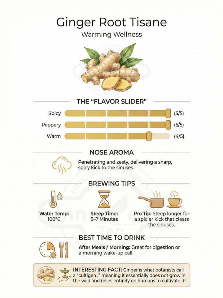 Ginger Root Tisane 100 grams