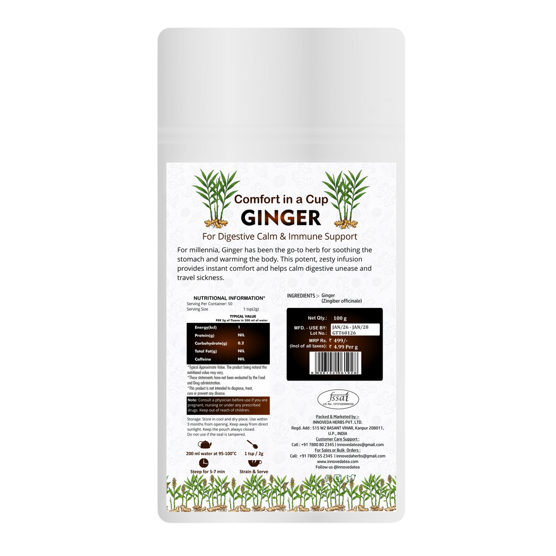 Ginger Root Tisane 100 grams