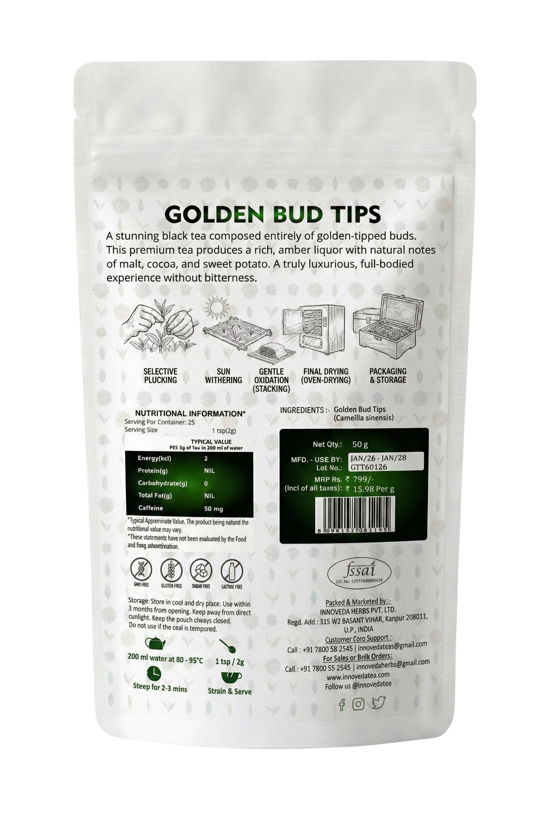 Golden Tips Knospentee