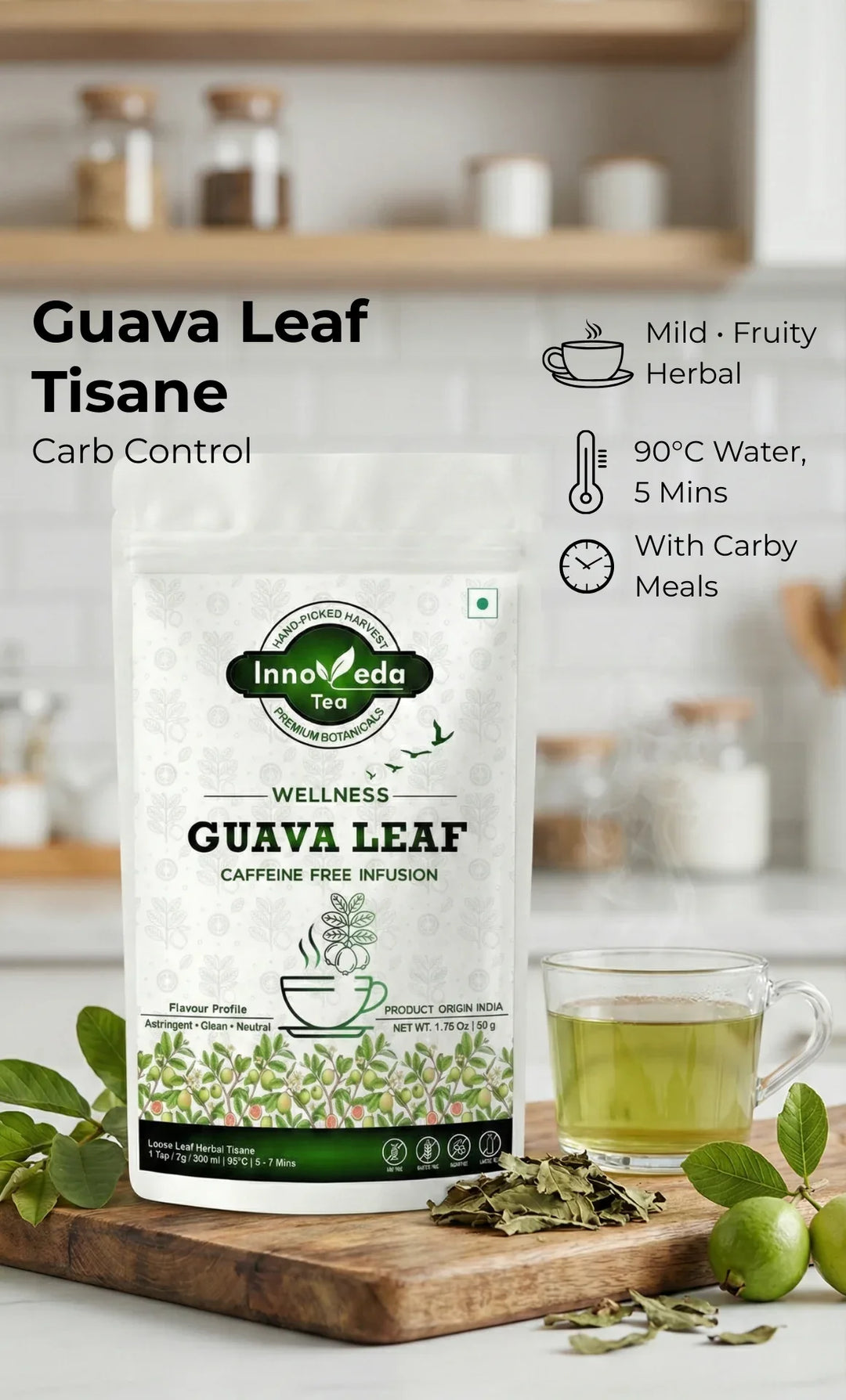 Guava Leaf Infusion 50 grams - INNOVEDA