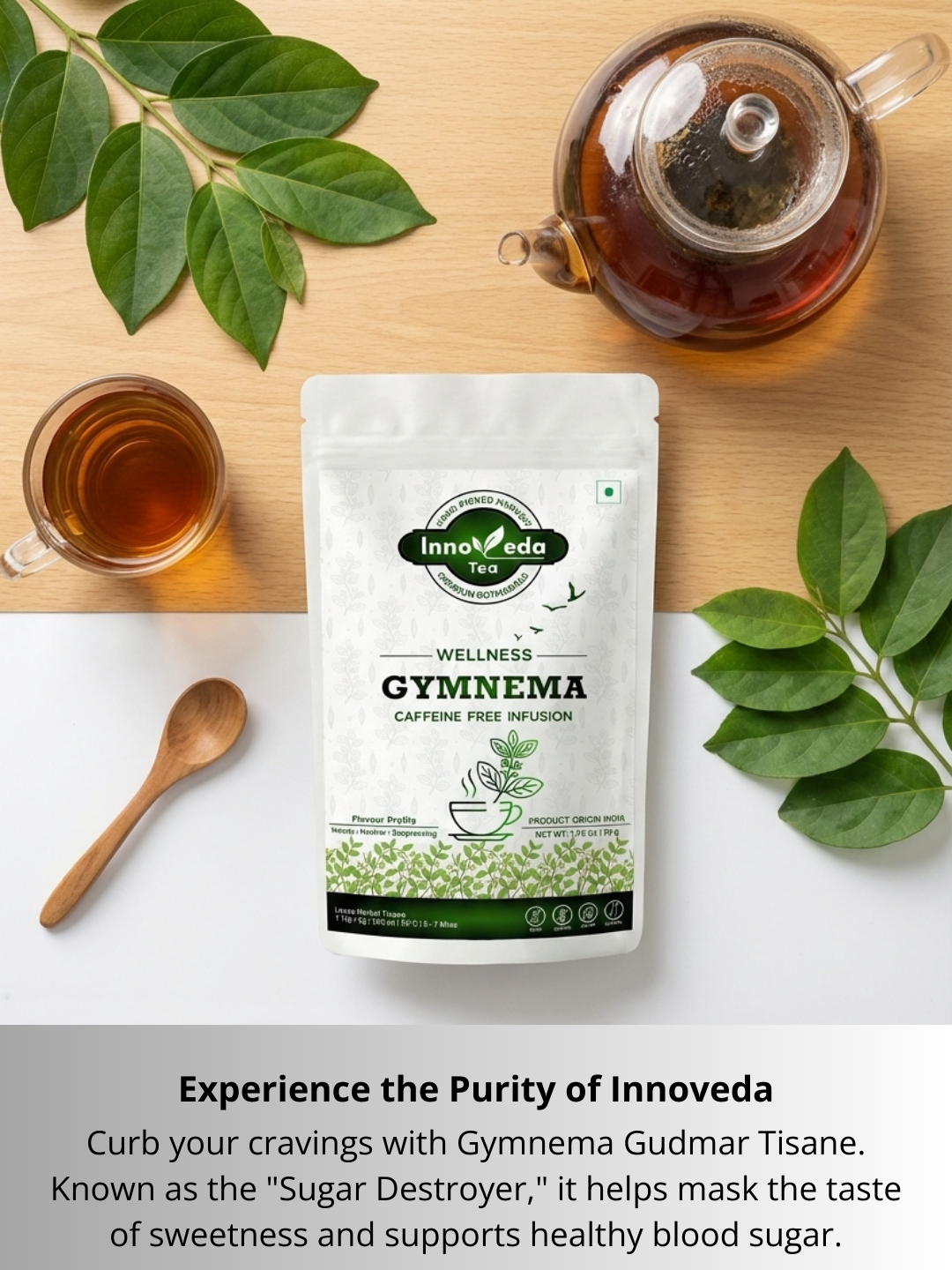 Thé Gymnema Gurmar pour les envies de sucre 