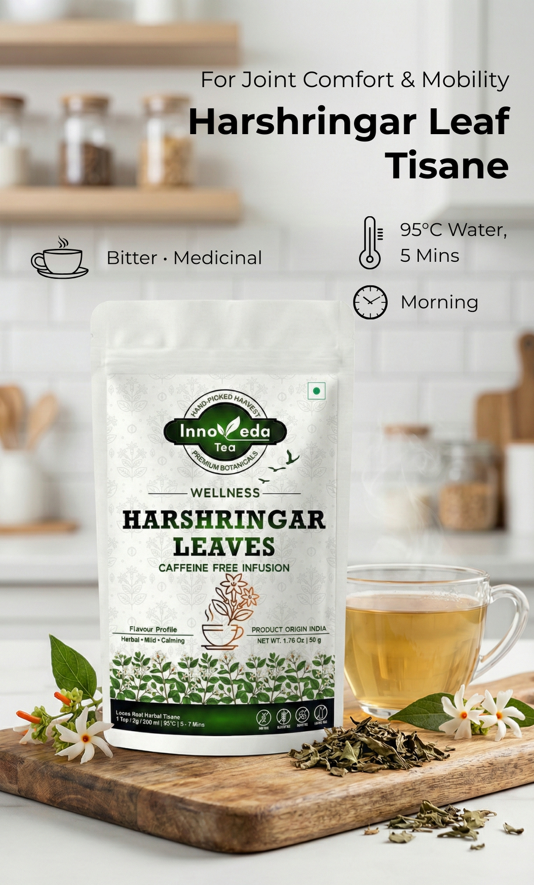 Harshringar-Tee zur Unterstützung des Rückens