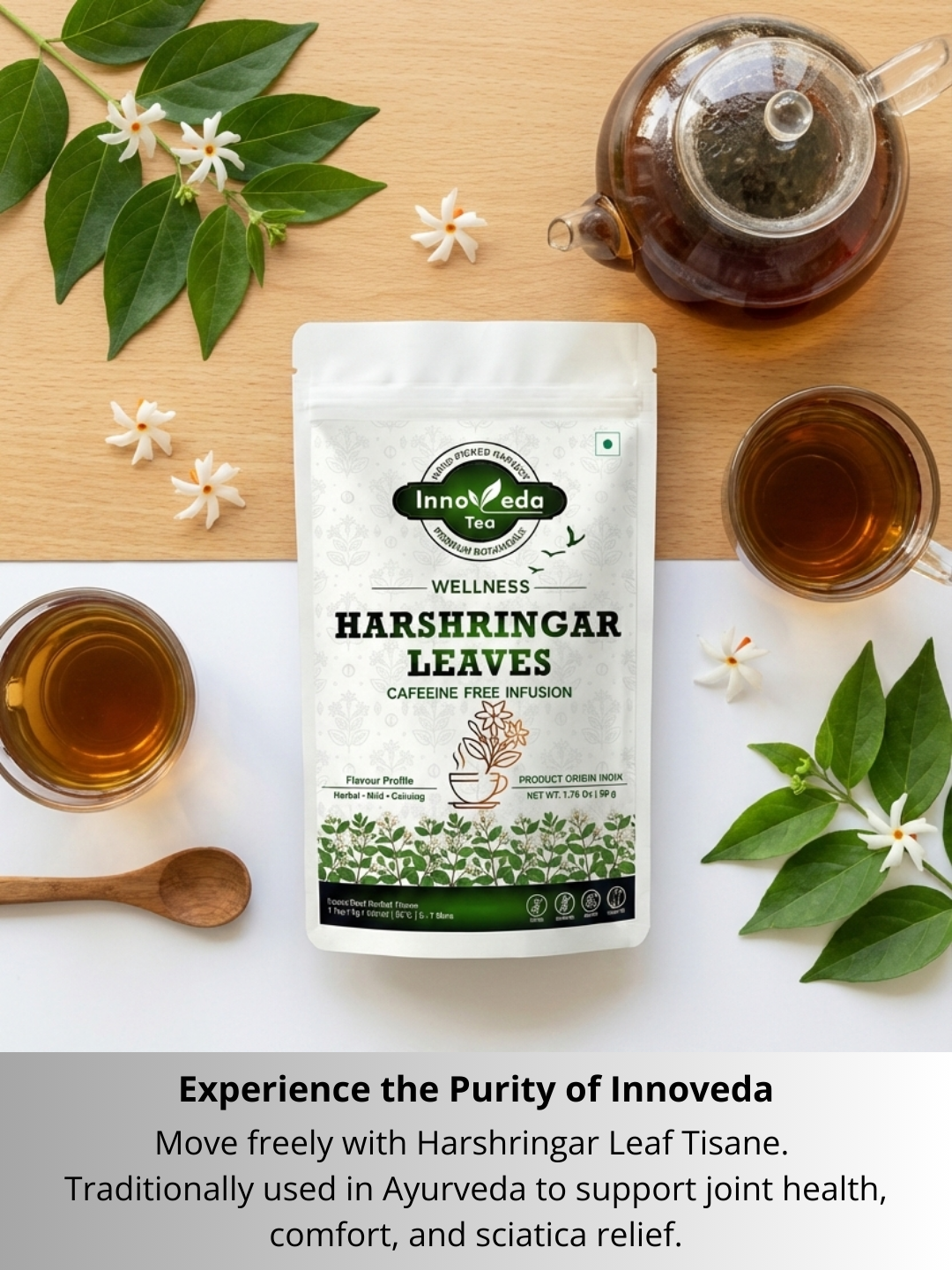 Harshringar-Tee zur Unterstützung des Rückens