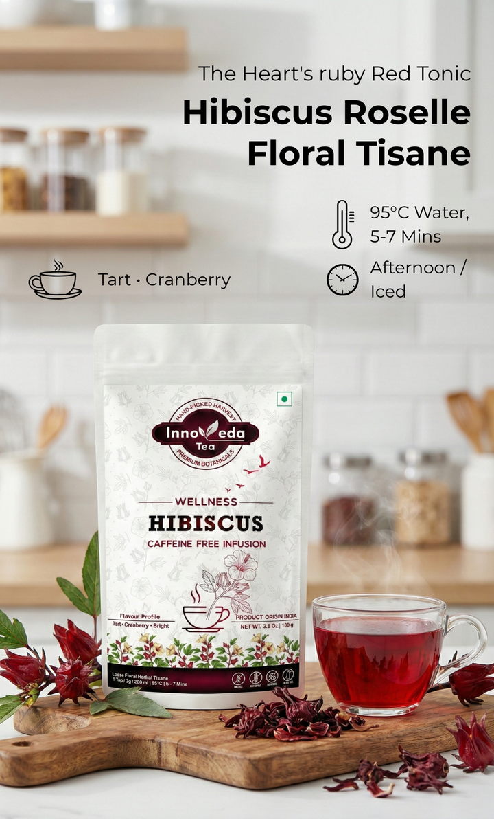 Thé glacé à l'hibiscus