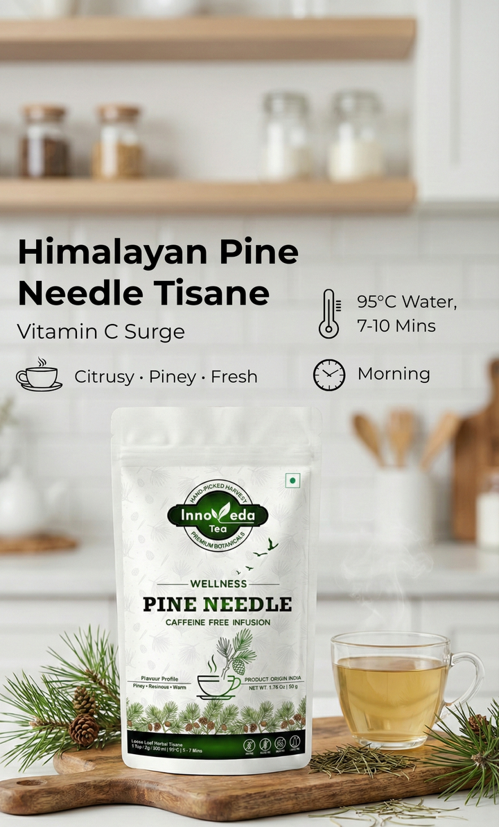 Thé aux aiguilles de pin blanc