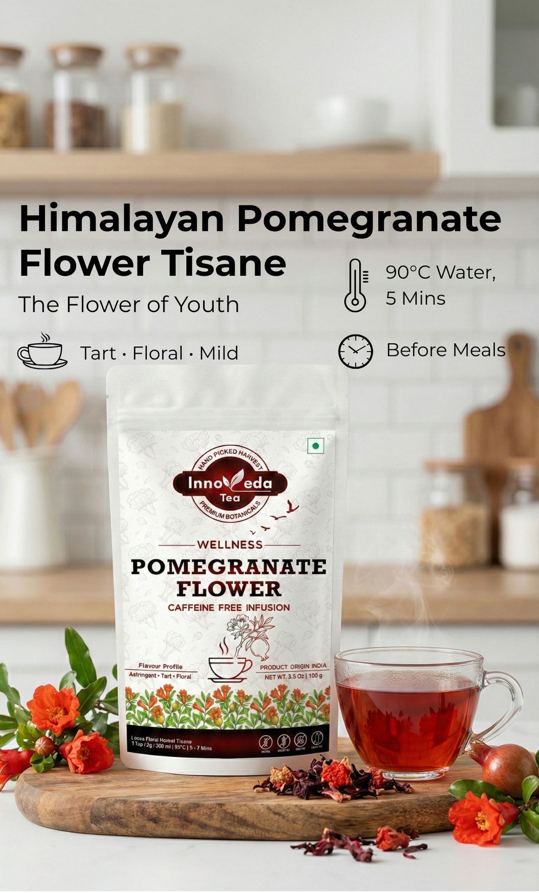 Thé aux fleurs de grenade