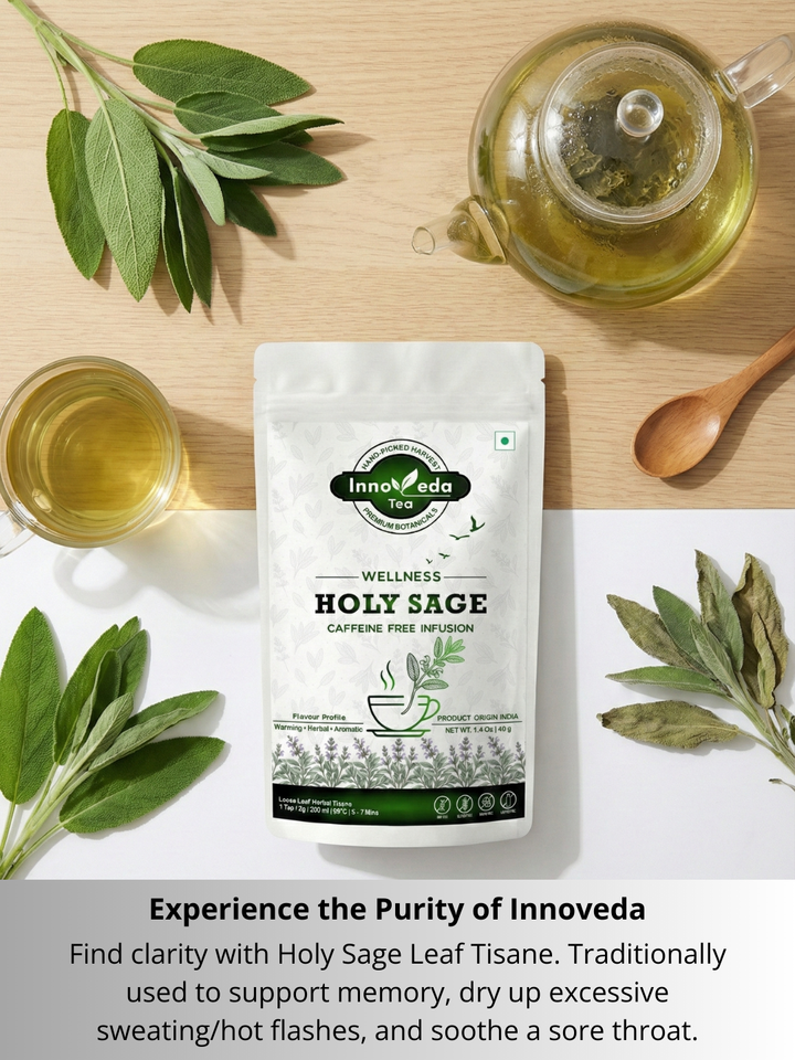 Feuilles de sauge sacrée