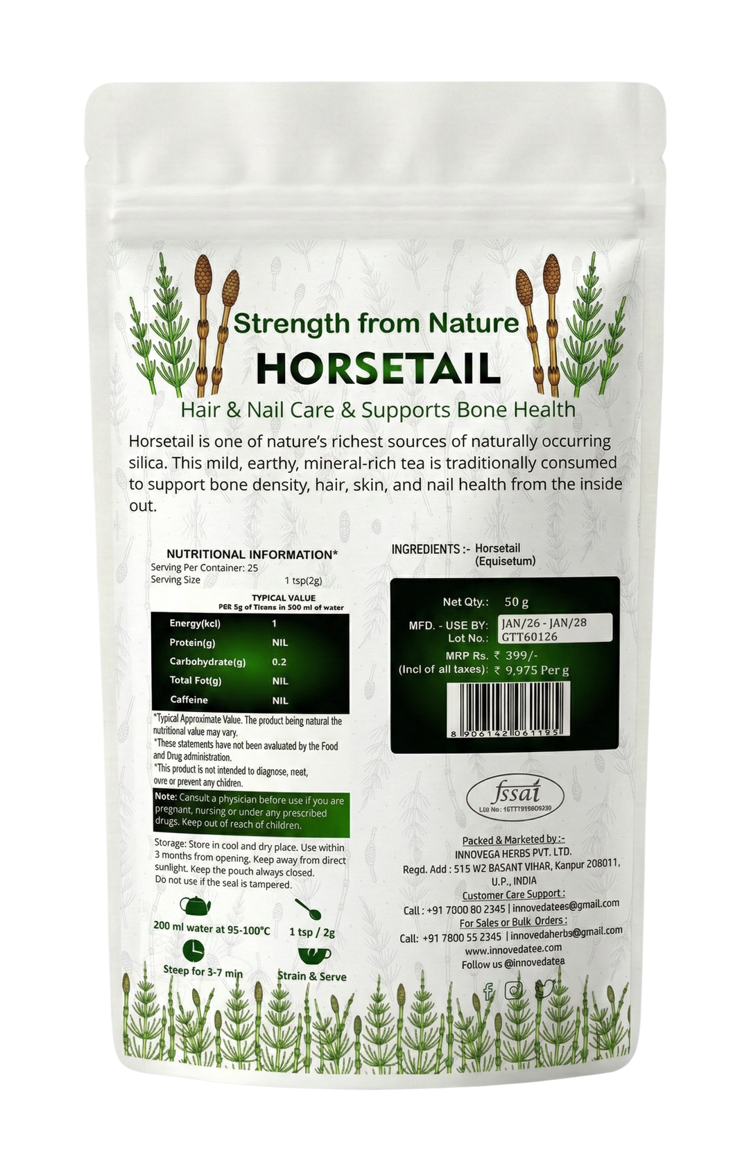 Horsetail Leaf Tisane 50 Grams