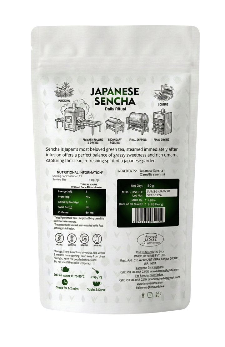 Japanischer Sencha-Tee
