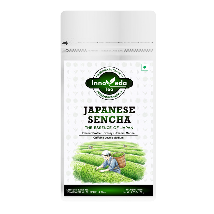 Japanischer Sencha-Tee