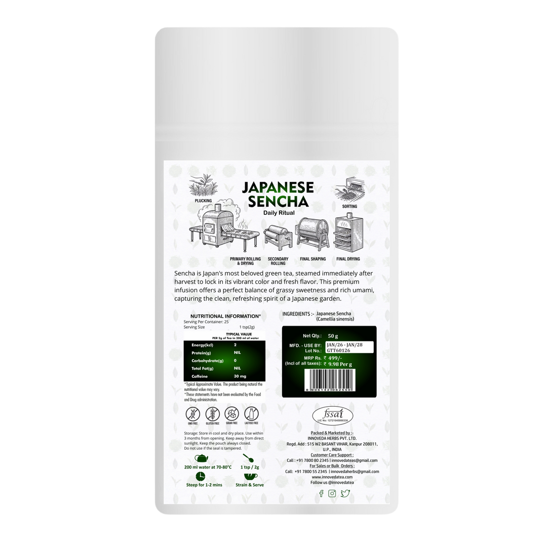 Japanischer Sencha-Tee